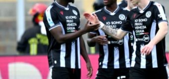 DUE SCHIAFFI AL VIA DEL MARE E L’UDINESE È KO